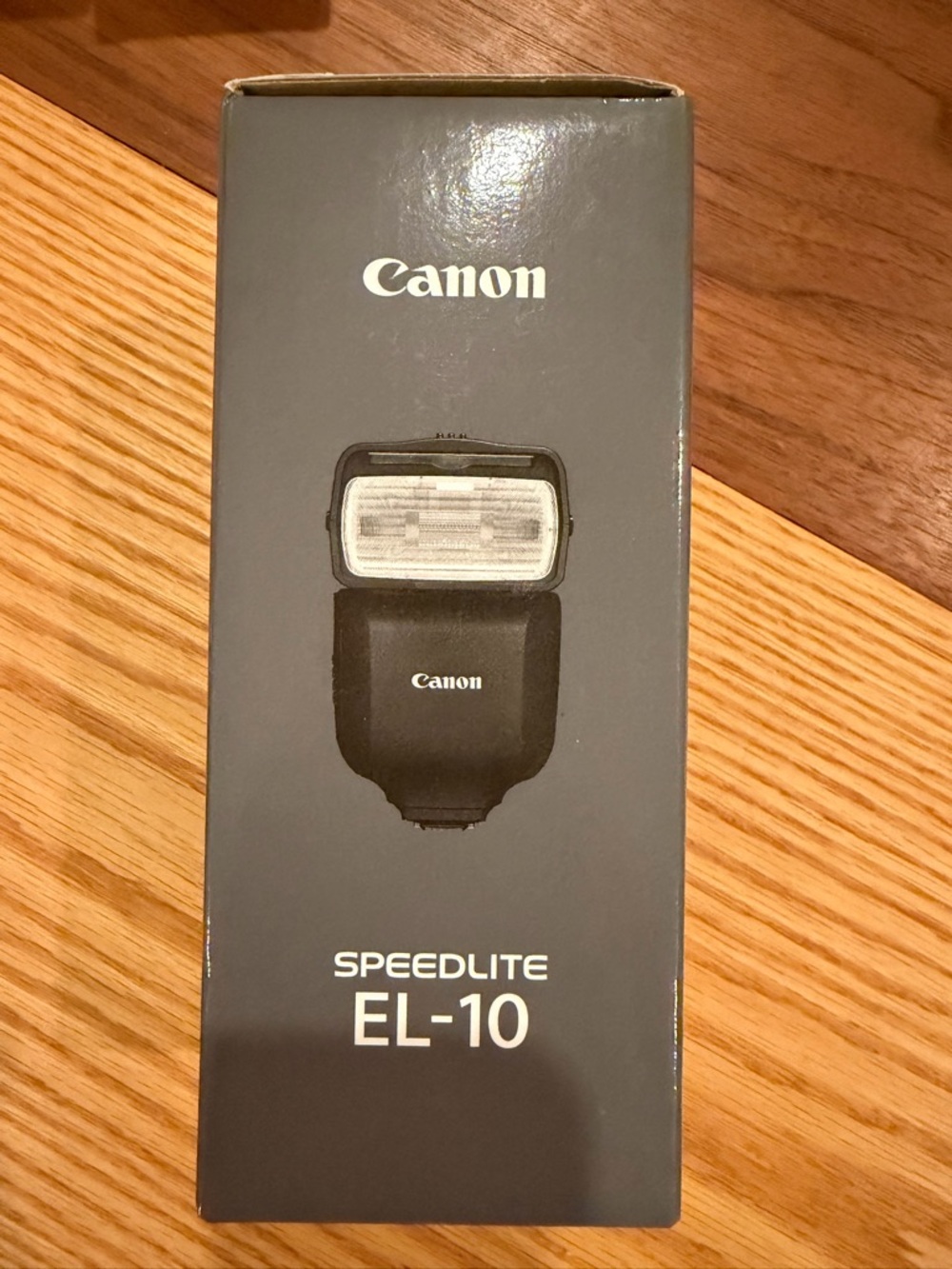 Canon Black Speedlite EL-10 Compact Camera Flash. BRAND NEW, ONLY OPENED FOR PIC - Picture 3 of 6